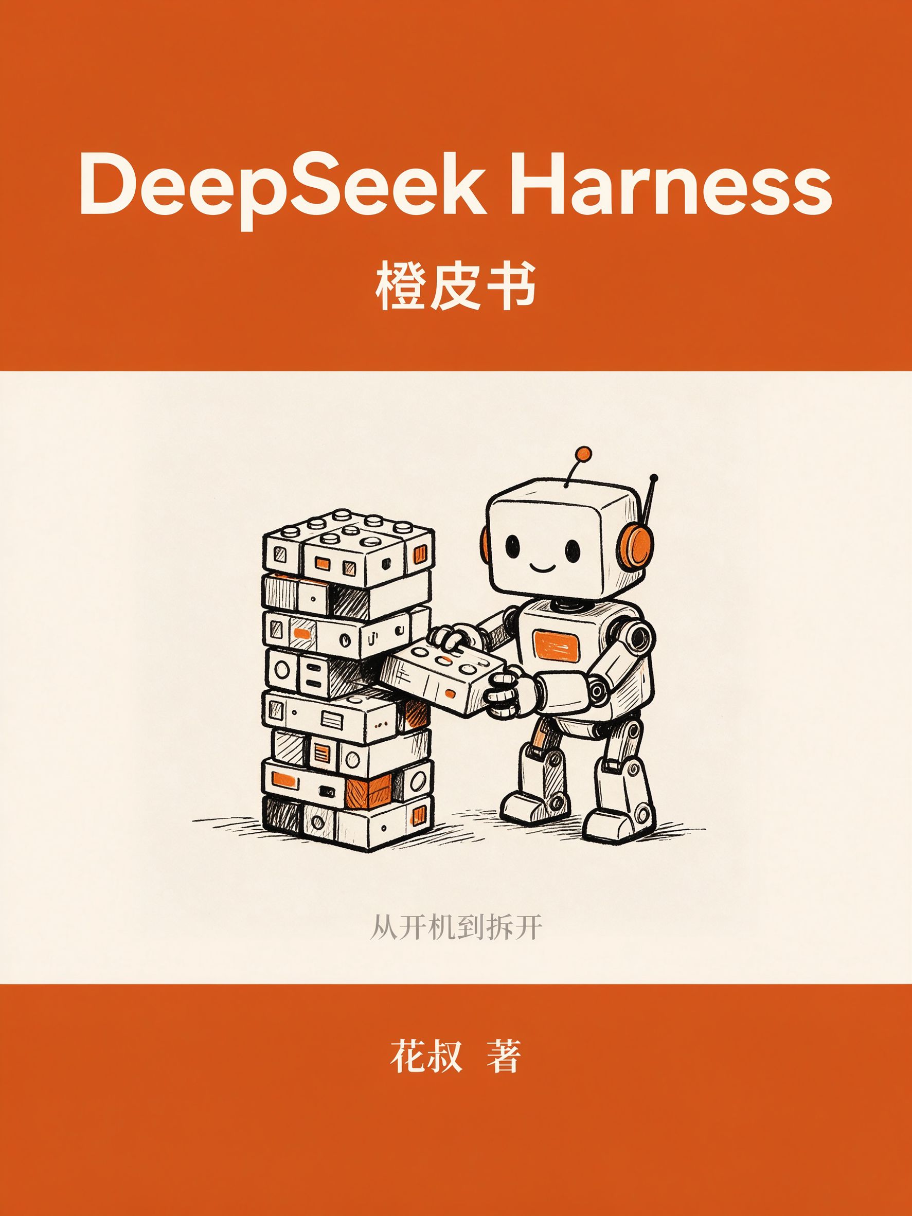 DeepSeek Harness 橙皮书封面